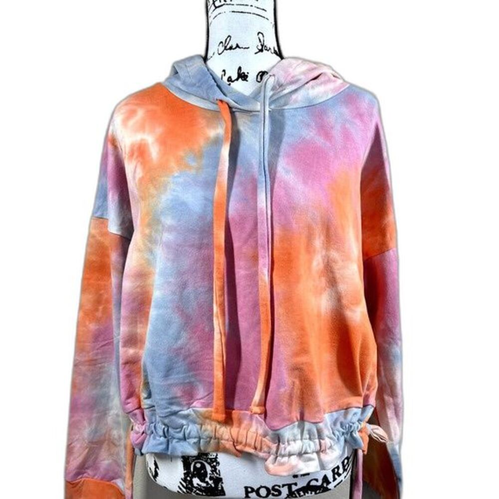 Blank NYC Pink sweater women sweet spot sweater long sleeve hoodie size M boho